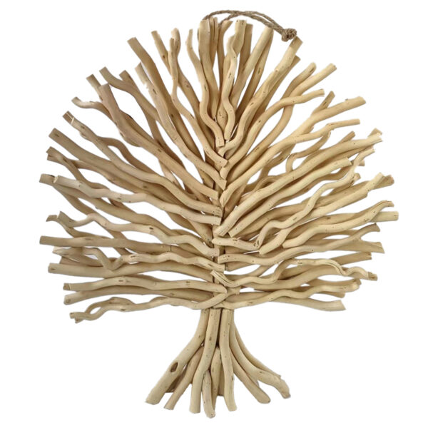 Wanddeko Baum aus Maulbeerholz