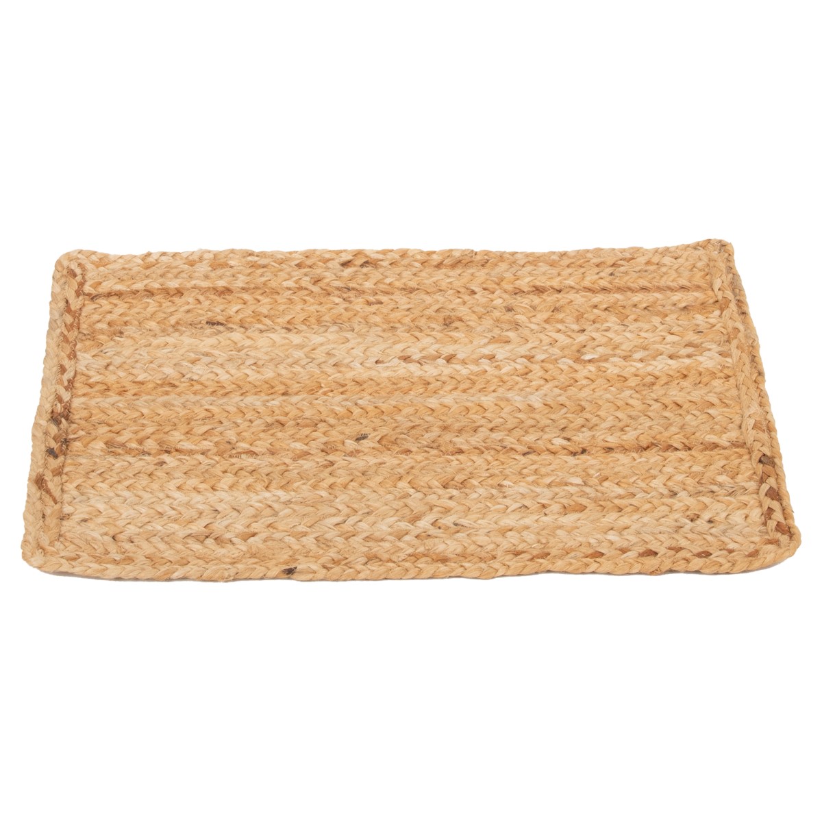 Handgefertigter Juteteppich 62 × 42 cm – Bild 4